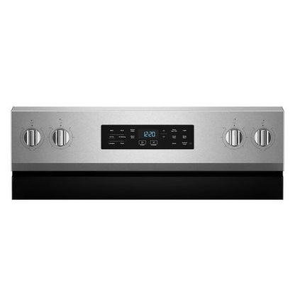 30" Electric Range With Air Cooking Technology And Steam Clean - Stainless Steel