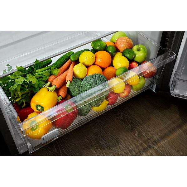 33" Wide Top-Freezer Refrigerator With Garage Mode, 21 Cu. Ft. - White