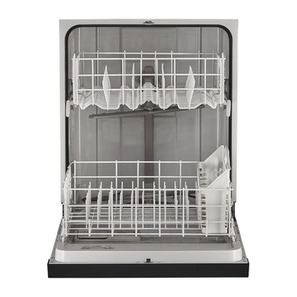 Quiet Dishwasher With Heated Dry And Factory-Installed Power Cord - Stainless Steel