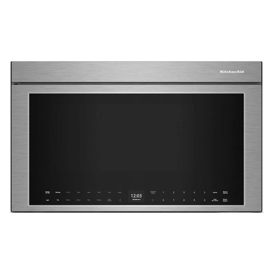 Multifunction Over-The-Range Oven With Flush Built-In Design - PrintShield Stainless
