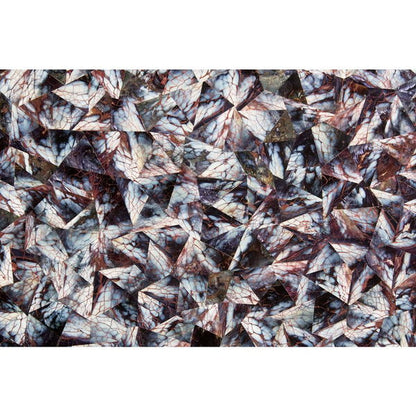 30" Elements Collection Custom Column Panel - Mussel Shell Burgundy