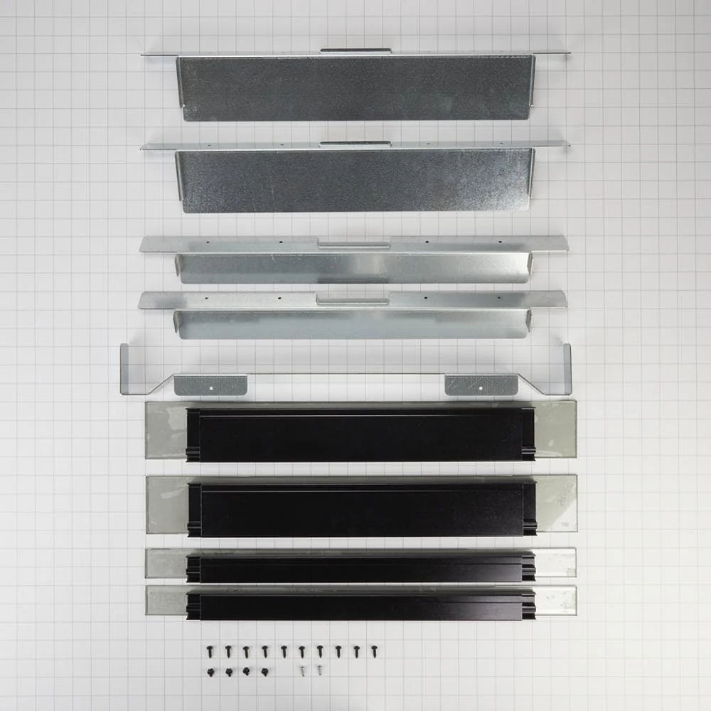 30" Black Jennair Convection Oven Trim Kit - Stainless Steel