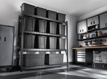 90" x 90" Heavy Duty Mega Rack With Four Adjustable Shelves