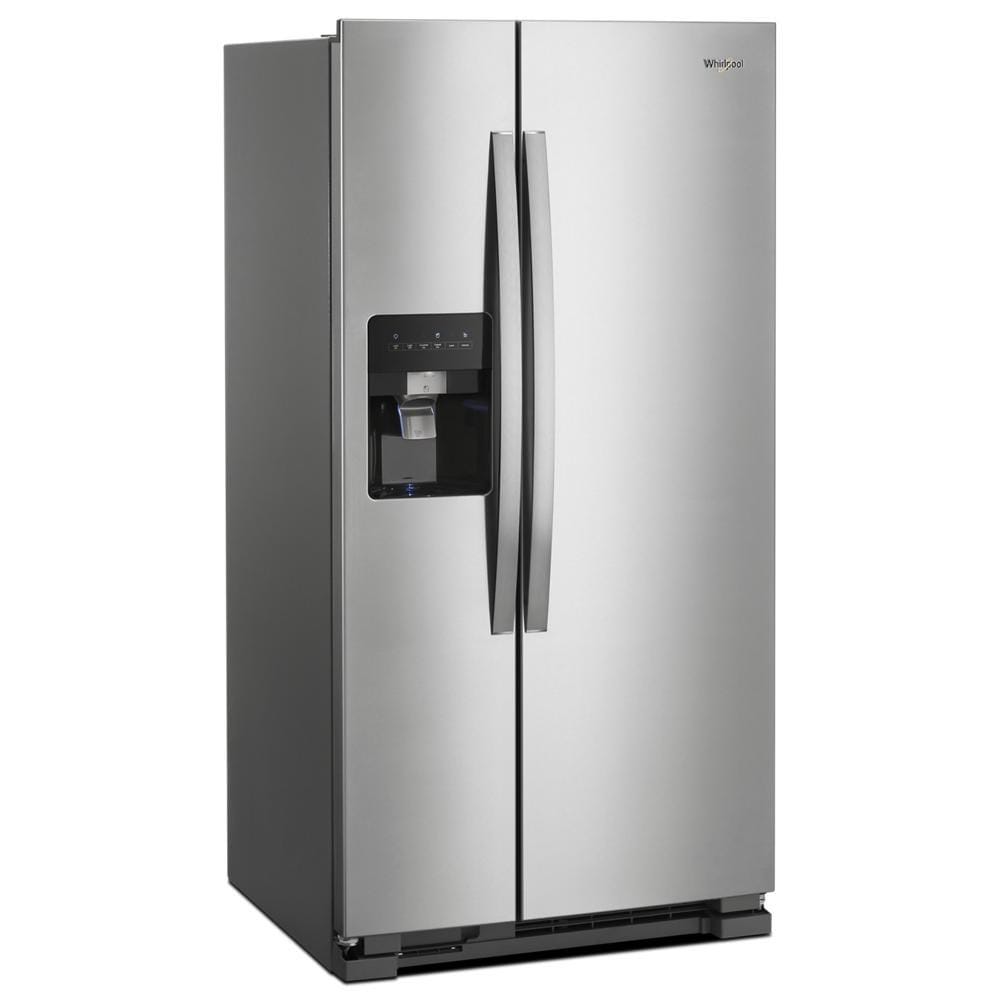 36" Wide Side-By-Side Refrigerator, 25 Cu. Ft. - Fingerprint-Resistant Stainless Finish