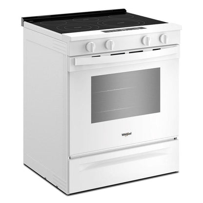 30" Electric Range With No Preheat Mode And Slow Cook - White