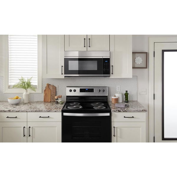 1,000-Watt Over-The-Range Microwave, 1.7 Cu. Ft. - Stainless Steel