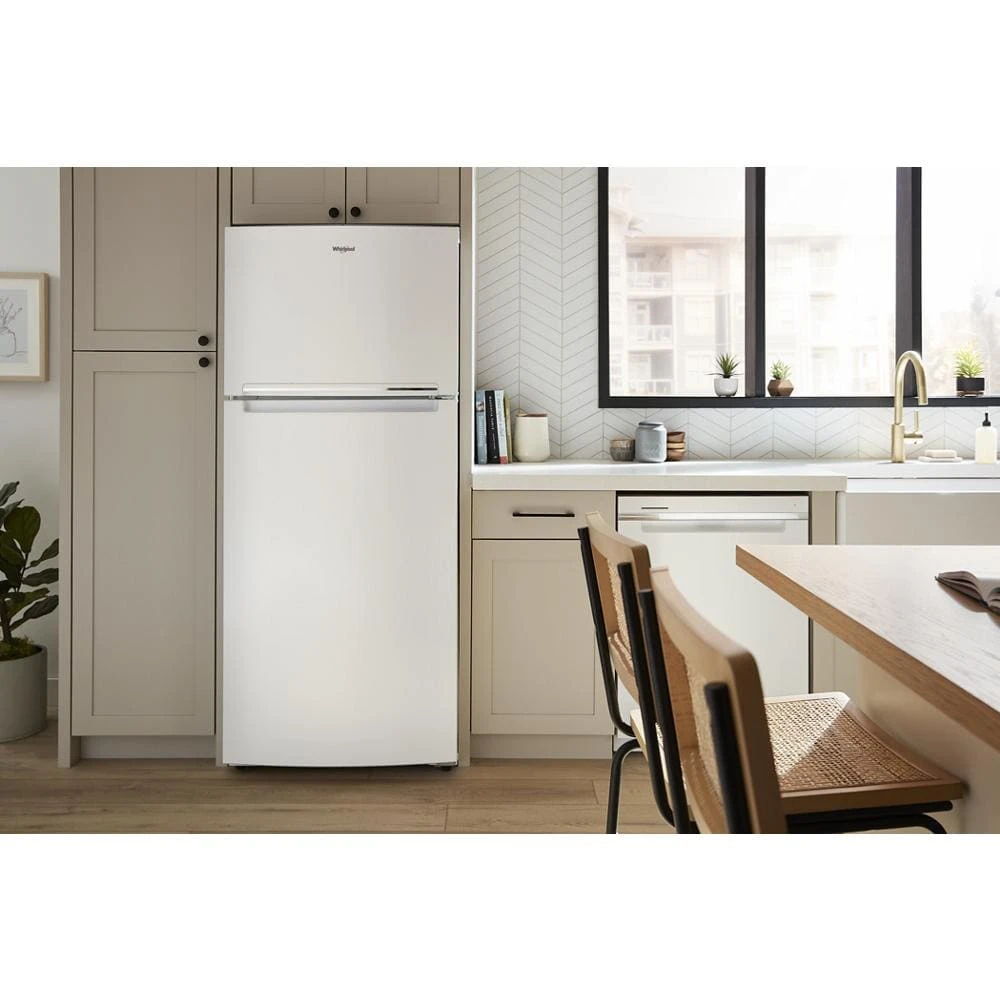 28" Wide Top-Freezer Refrigerator, 16.3 Cubic Feet - White