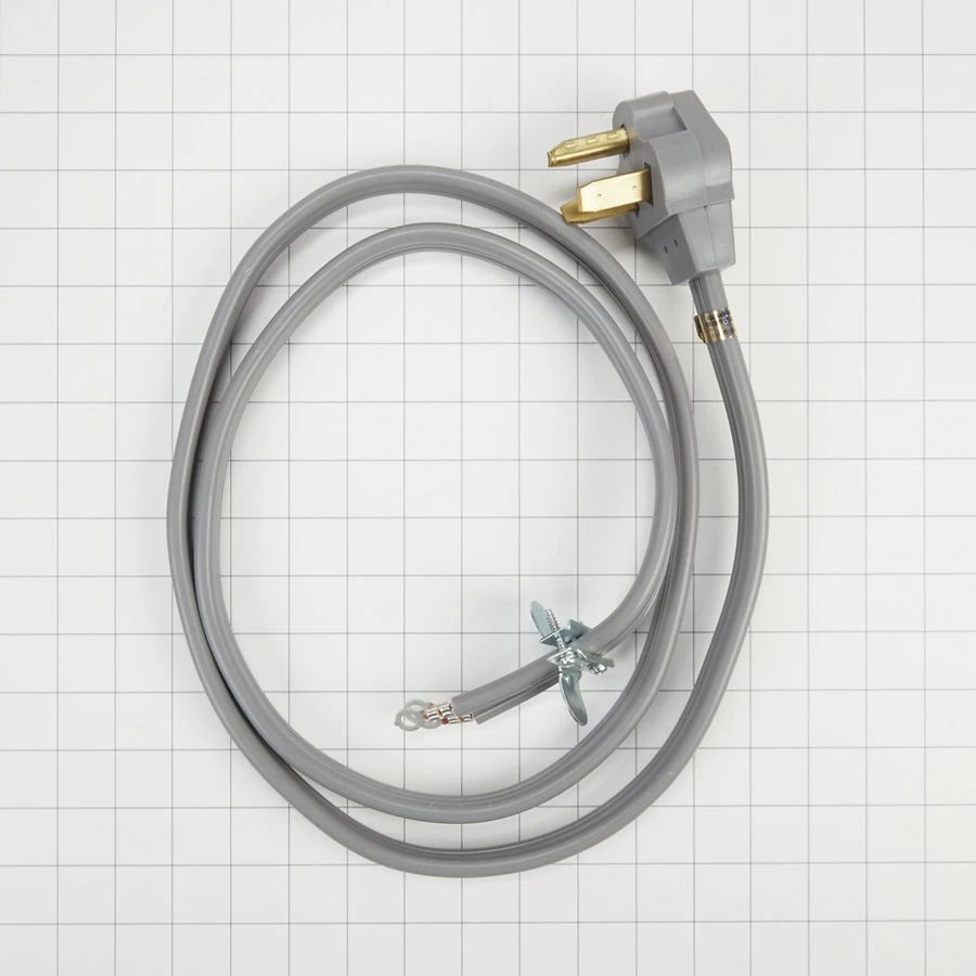 Electric Dryer Power Cord - 6' Length
