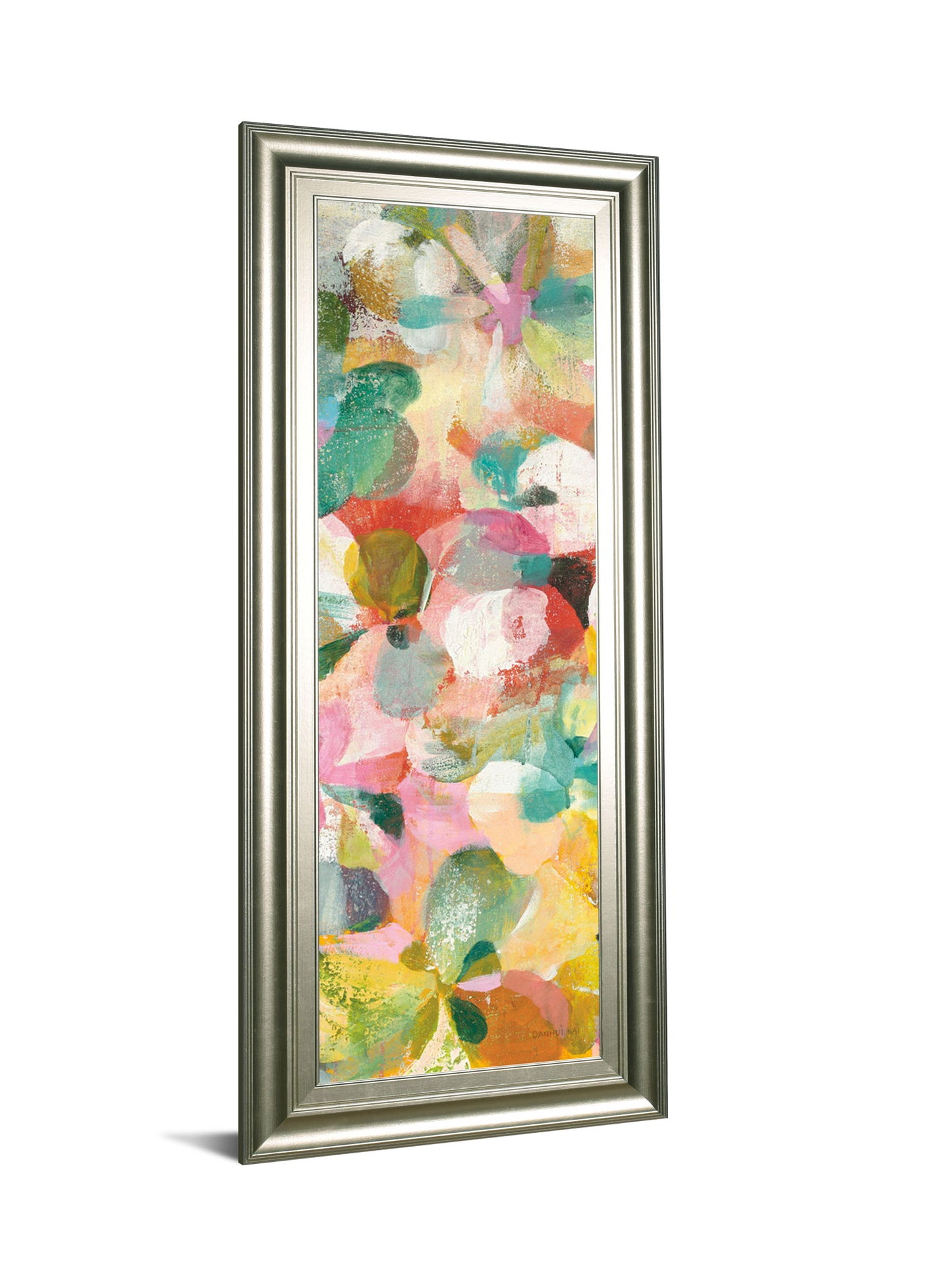 Happy Garden II By Danhui Nai - Wall Art - Pink