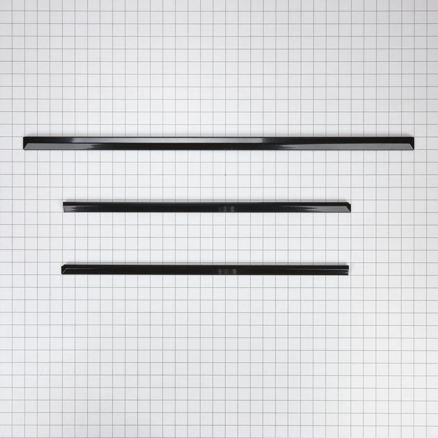 Slide-In Range Trim Kit, With (3) Trim Pieces, And Installation Instructions - Black