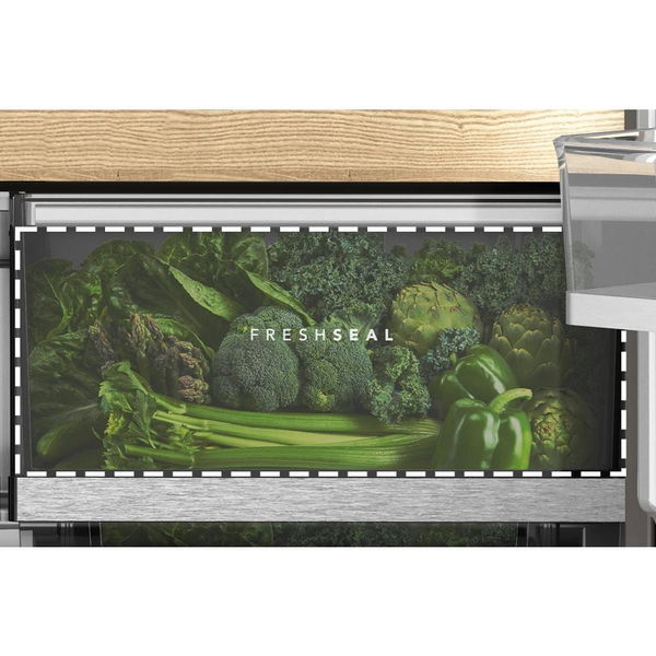 35.6" Counter-Depth French Door Refrigerator With Internal Water Dispenser - PrintShield Stainless