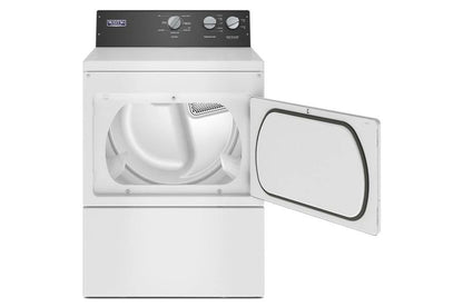 Commercial-Grade Residential Gas Dryer, 7.4 Cubic Feet, IntelliDry Sensor - White