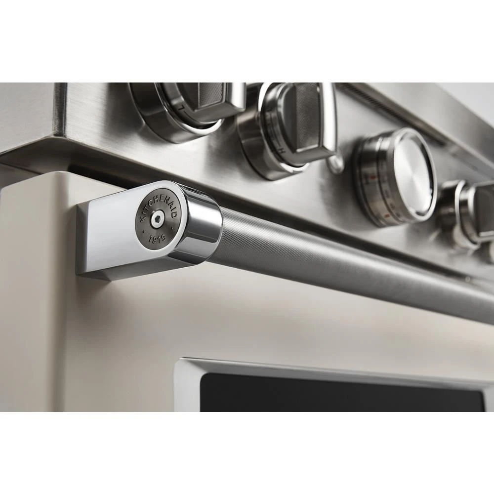 Kitchenaid Commercial-Style Range Handle Medallion Kit (Includes Two Medallions, Screws, And One 1/8" Hex Wrench) - Black