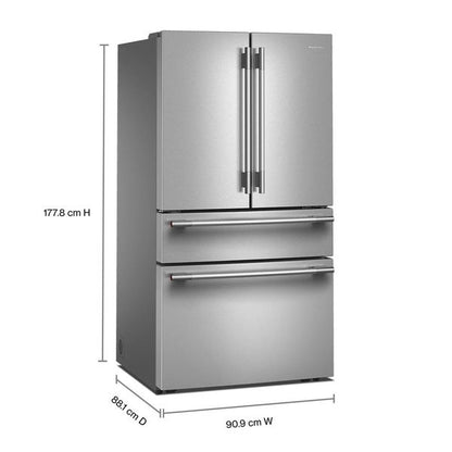 30 Cu. Ft. French Door Refrigerator With Interior Water And Ice And Freshchill Full-Width Refrigerated Drawer