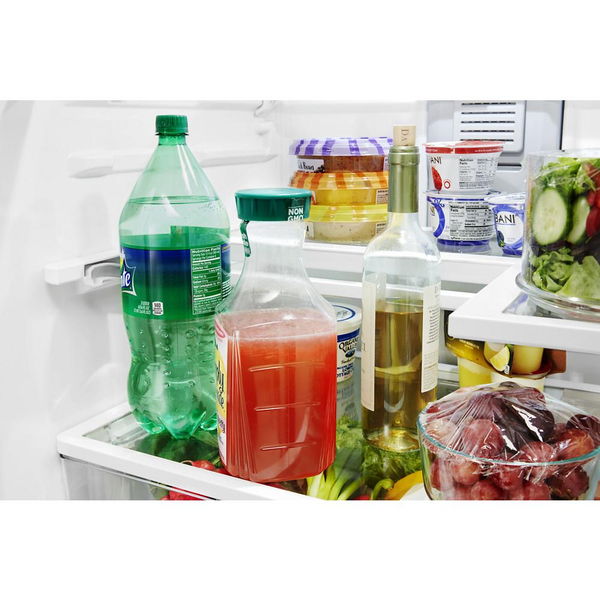 30" Wide French Door Refrigerator, 20 Cu. Ft., Adaptive Defrost - Black