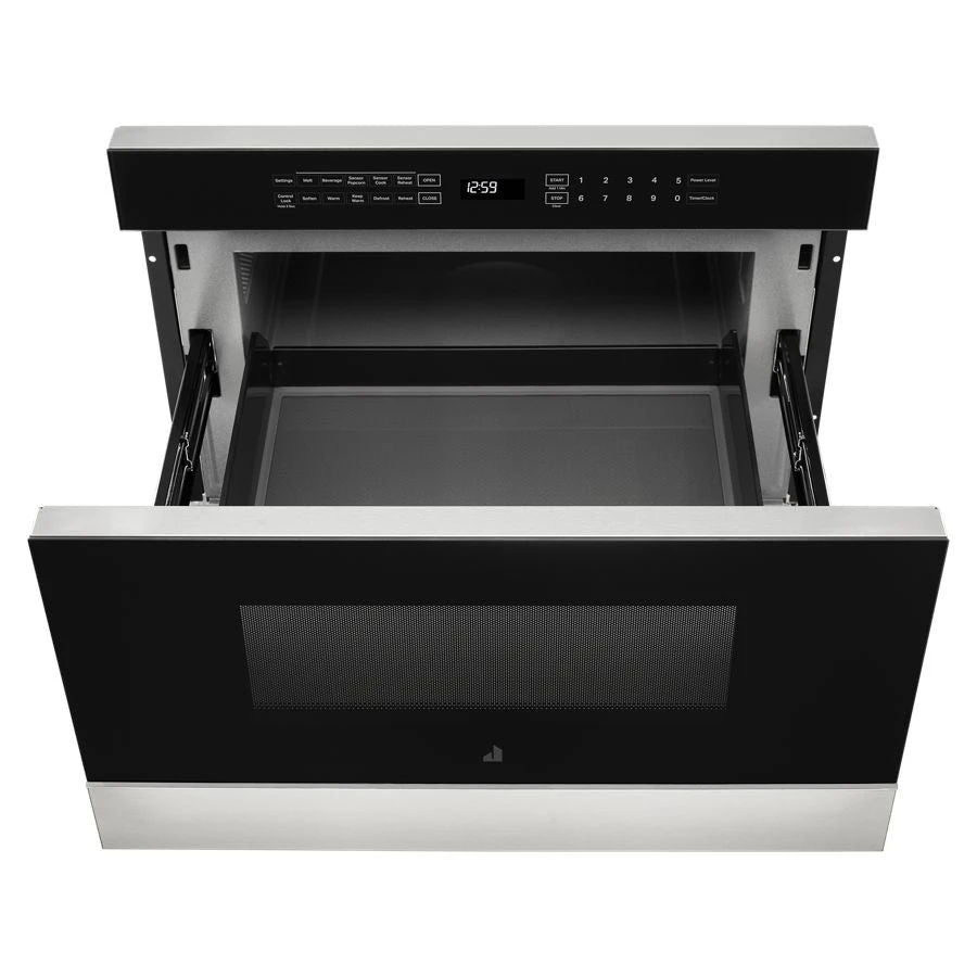 Noir 24" Under Counter Microwave Oven With Drawer Design