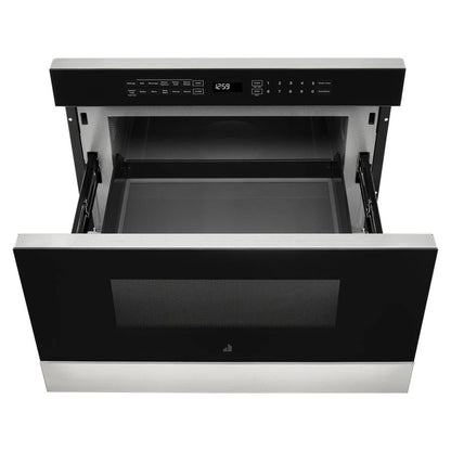 Noir 24" Under Counter Microwave Oven With Drawer Design