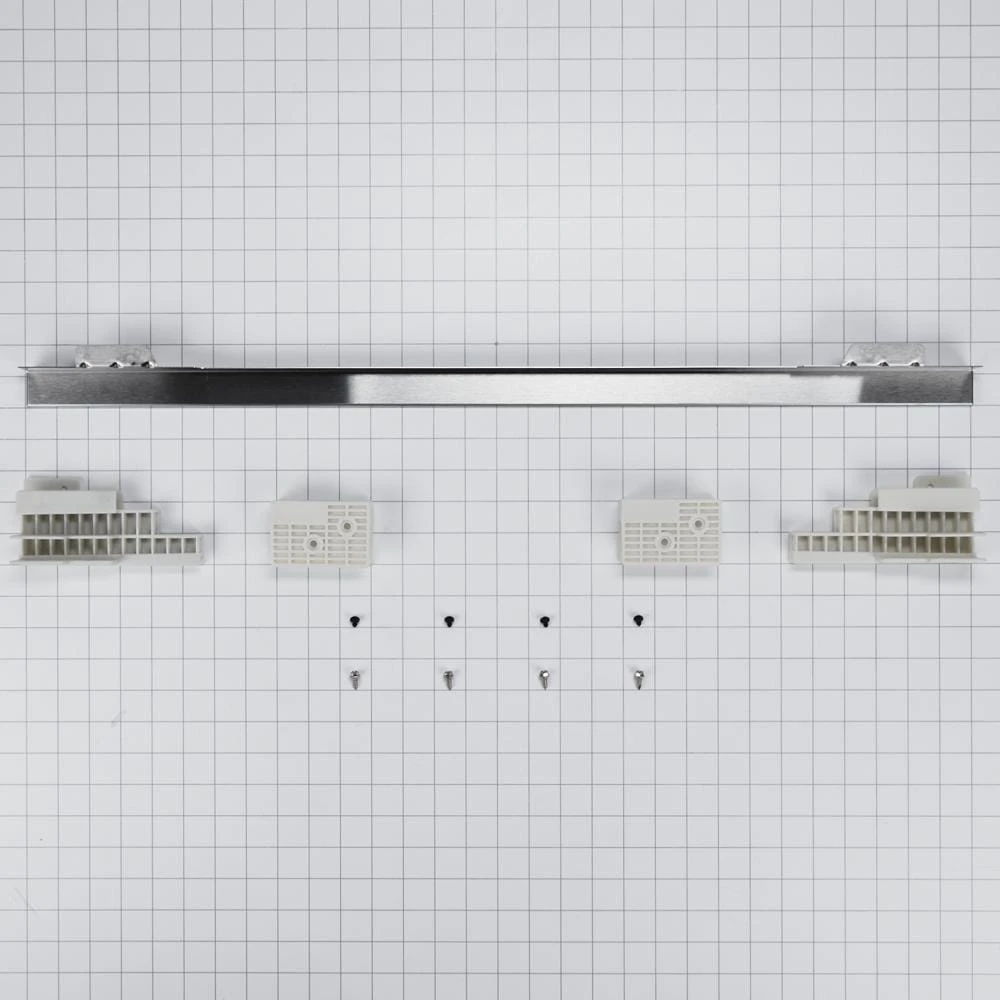 30" Combination Wall Range Flush Installation Trim Kit, Fits Woc75Ec0Hv - Stainless Steel