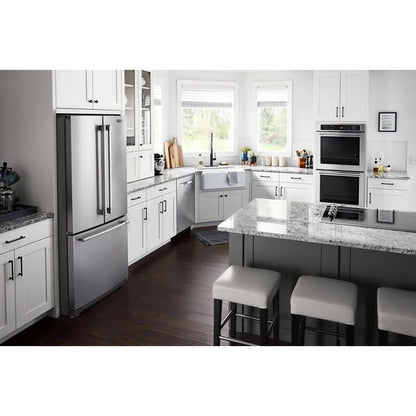 30" Wide French Door Refrigerator, 20 Cu. Ft. - Fingerprint Resistant Stainless Steel