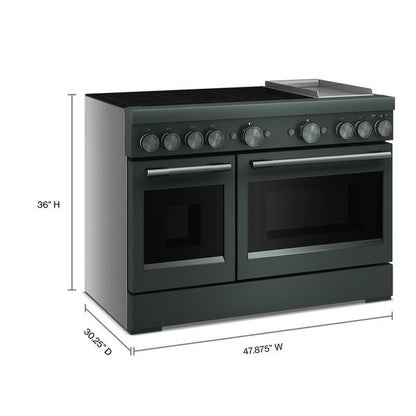 48" 6-Element Induction Freestanding Commercial-Style Range With Griddle - Juniper