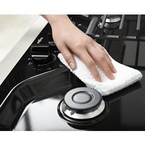 36" Gas Cooktop With EZ-2-Lift Hinged Cast-Iron Grates, Fifth Burner