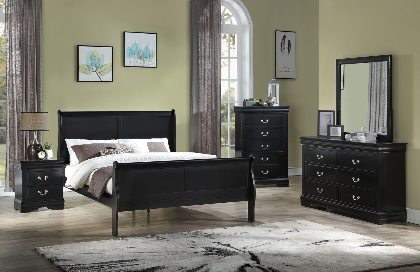 Louis Philip - Chest - Black