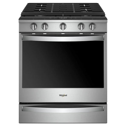 5.8 Cubic Feet Smart Slide-in Gas Range With Air Fry, When Connected - Fingerprint Resistant Stainless Steel
