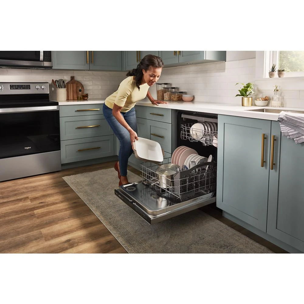 Quiet Dishwasher With 3Rd Rack - Fingerprint Resistant Stainless Steel