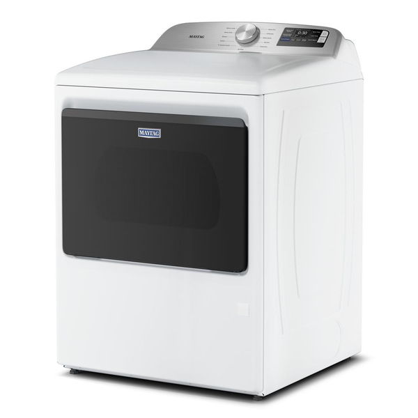 7.4 Cu. Ft. Top Load Electric Dryer With Extra Power And Advanced Moisture Sensing - White