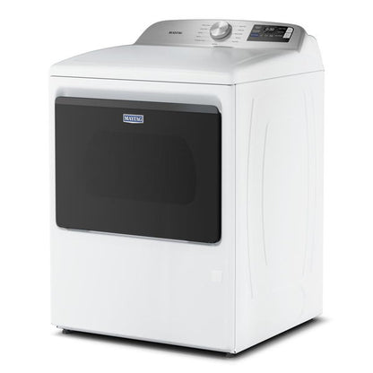 7.4 Cu. Ft. Top Load Electric Dryer With Extra Power And Advanced Moisture Sensing - White