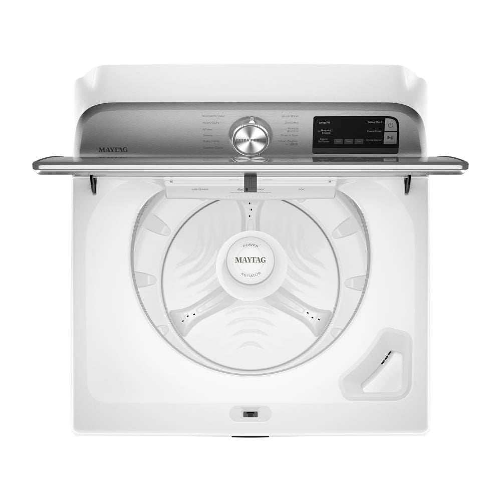 Smart Top Load Washer With Extra Power, 4.7 Cubic Feet - White