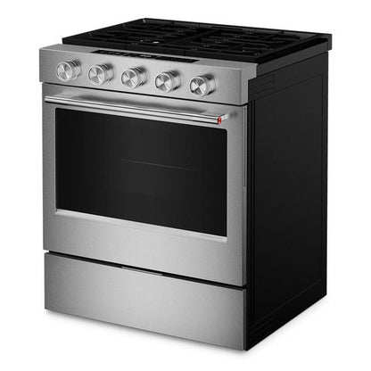 5.0 Cu. Ft. Smart Slide-In Gas Range With Convection Cooking Modes And Steam Bake Mode