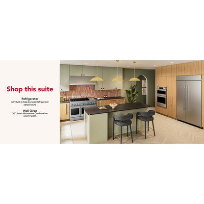 KitchenAid 48" 6 Burner Commercial-Style Gas Range With Griddle - Stainless Steel