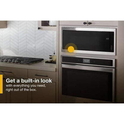 1.1 Cubic Feet Built-In Microwave With Slim Trim Kit - 14" Height