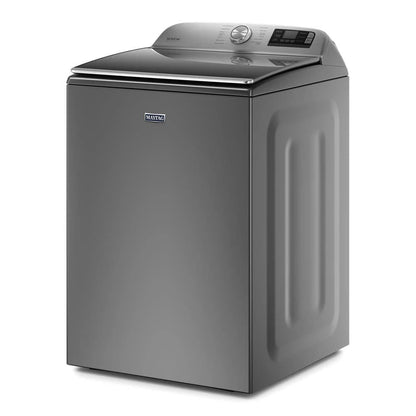 Smart Top Load Washer With Extra Power Button - 5.2 Cubic Feet - Metallic Slate