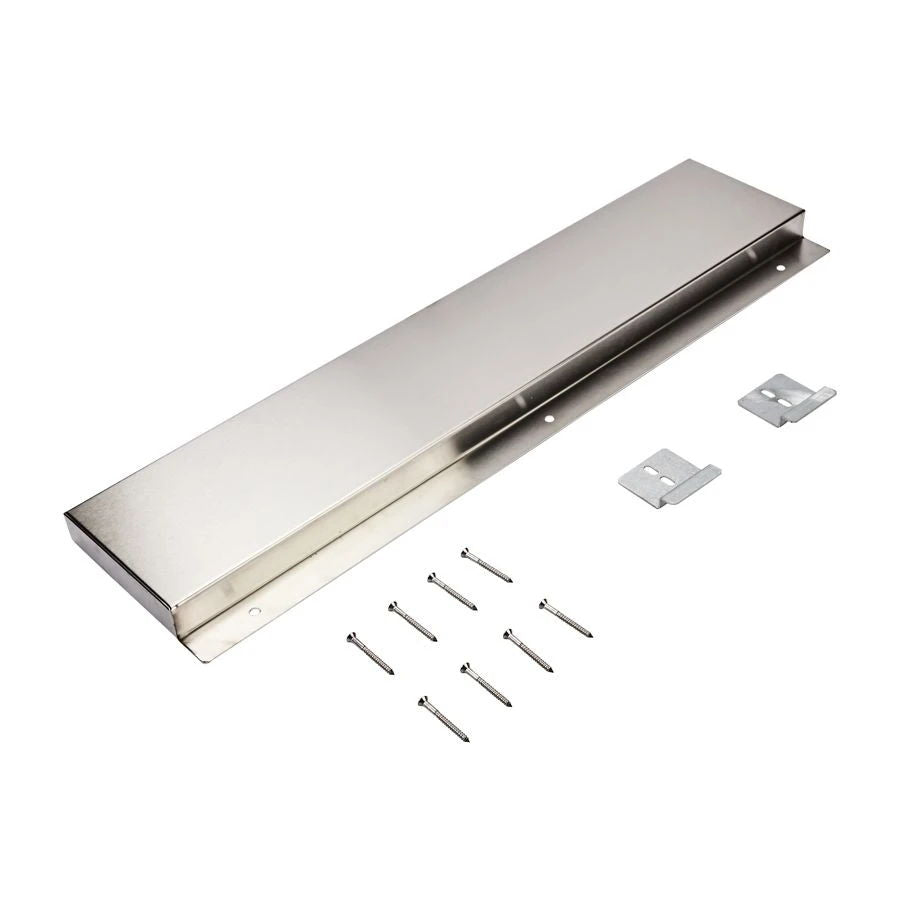 Range Backsplash, Size: 30" W X 6" H - Stainless Steel