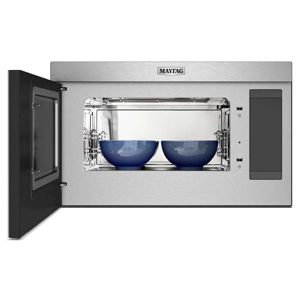 Flush Mount Microwave-Toaster Oven Combo, 1.1 Cubic Feet - Fingerprint Resistant Stainless Steel