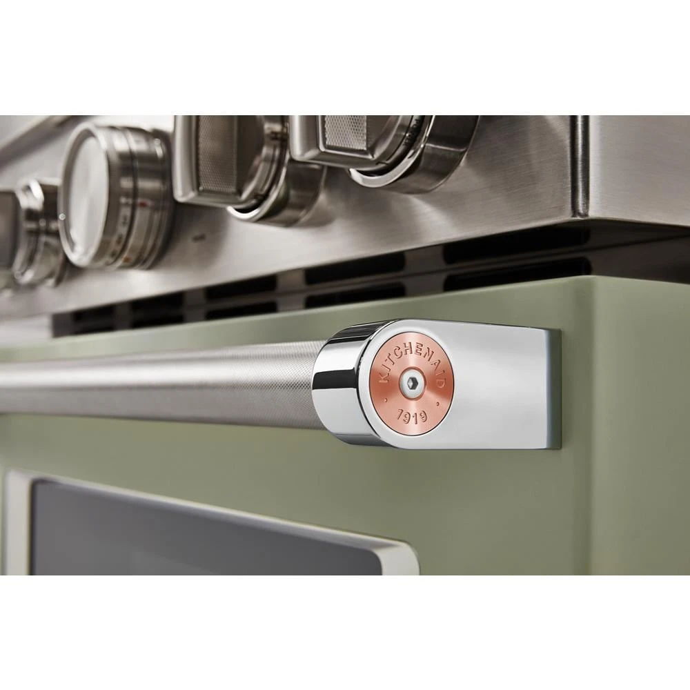 Kitchenaid Commercial-Style Range Handle Medallion Kit (Includes Two Medallions, Screws, And One 1/8" Hex Wrench) - Copper