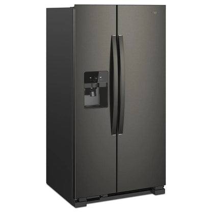36" Wide Side-By-Side Refrigerator - 25 Cubic Feet