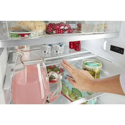 24" Wide Small Space Top-Freezer Refrigerator - 12.9 Cubic Feet - Black