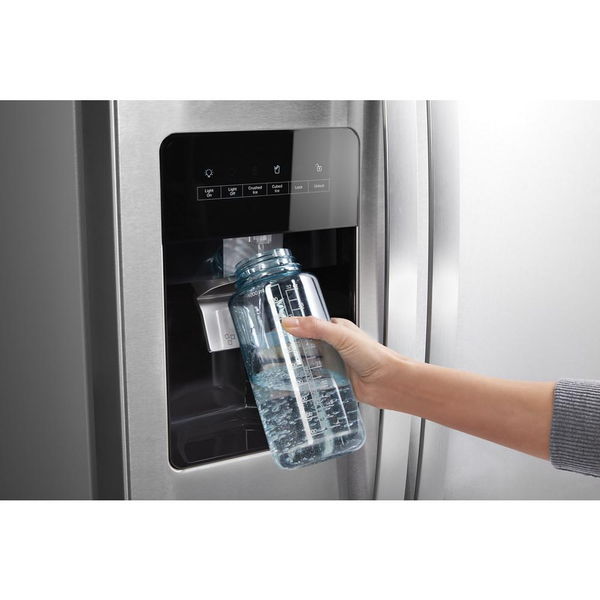 36" Wide Side-By-Side Refrigerator - 24 Cu. Ft.