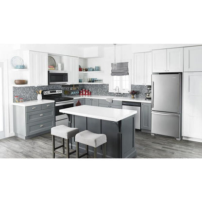 29" Wide Bottom-Freezer Refrigerator With Easyfreezer Pull-Out Drawer, 18 Cu. Ft. Capacity - Stainless Steel