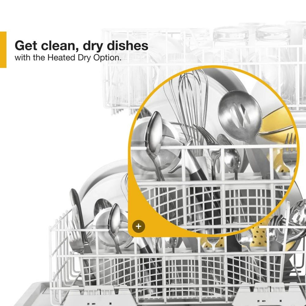 26.5" Depth Heavy-Duty Dishwasher With 1-Hour Wash Cycle