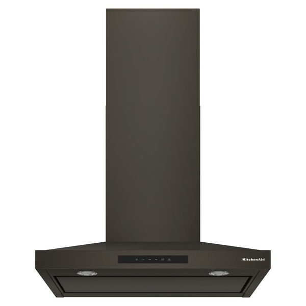 KitchenAid 30" Wall-Mount, 4-Speed Canopy Hood - Black Ore