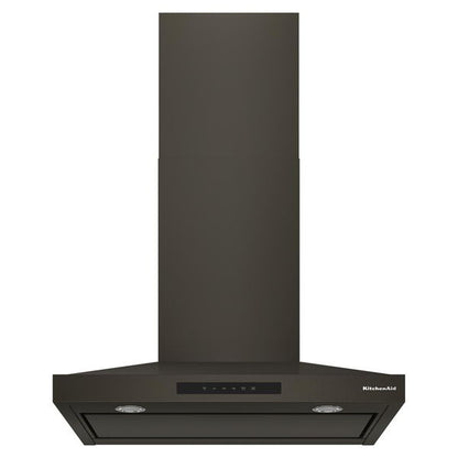 KitchenAid 30" Wall-Mount, 4-Speed Canopy Hood - Black Ore