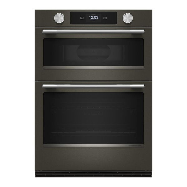 Stainless Steel Handle And Knob Hardware Accessory Kit For KitchenAid 30" Double Wall Oven & Microwave Combo