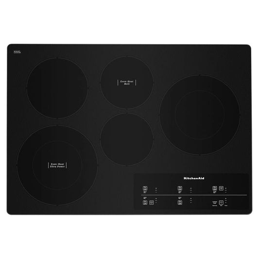30" Electric Cooktop With 5 Elements And Touch-Activated Controls