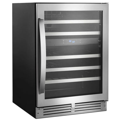 24" Wide Undercounter Wine Center With 46-Bottle Wine Storage