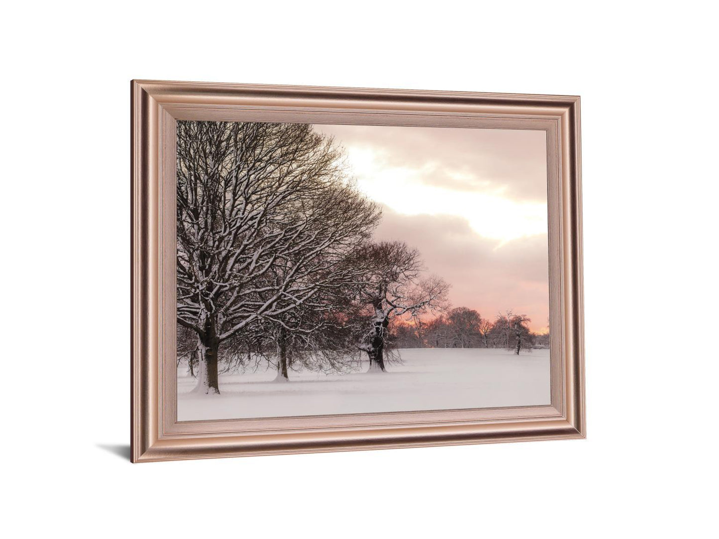 Icy Dawnview - 28" x 34" Framed Wall Art