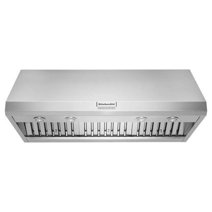 48'' 585 Or 1170 CFM Motor Class Commercial-Style Wall-Mount Canopy Range Hood - Stainless Steel